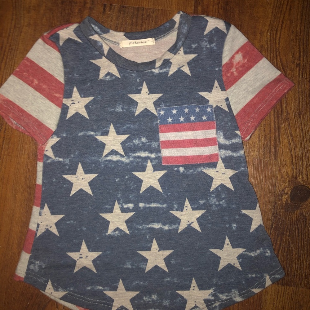 Girls Americana Top
